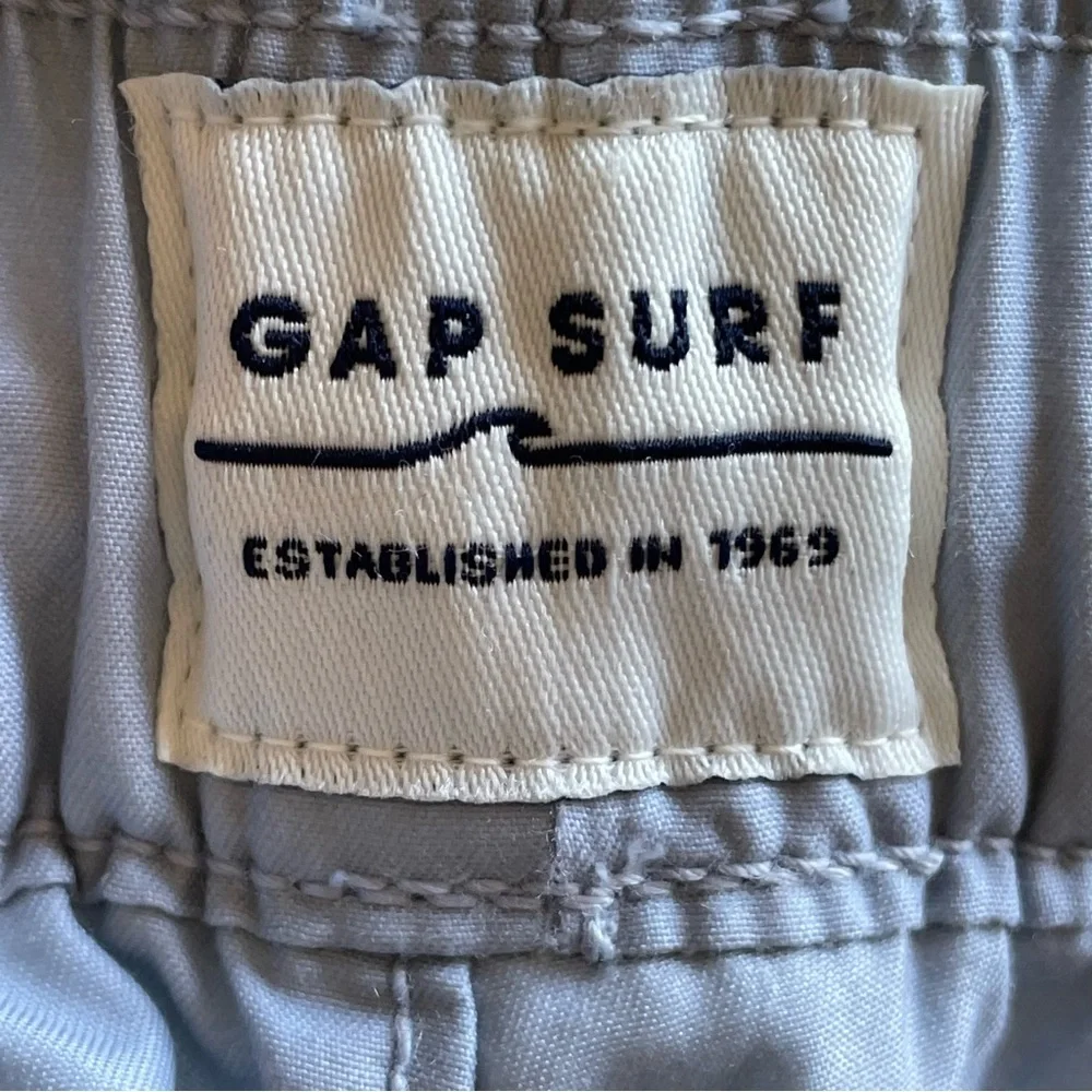 GAP‎ Kids Gray and Green Ombré Swim Shorts NWOT